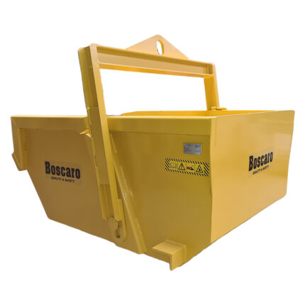 Bena-haba deșeuri moloz 1500 lt auto-descărcare