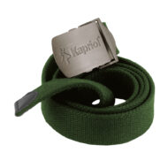Curea din pânză cu cataramă cu eliberare rapidă - verde