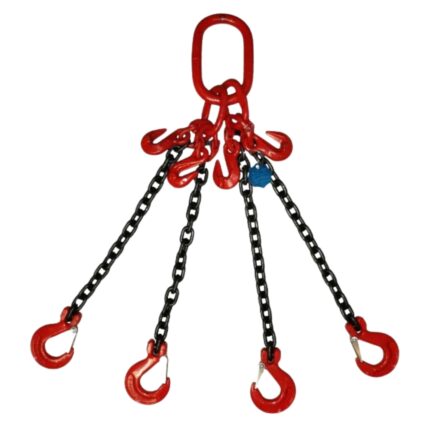 Lant ridicare pentru macara-10 mm-4 brat-6.7 tone cu carlige de scurtare