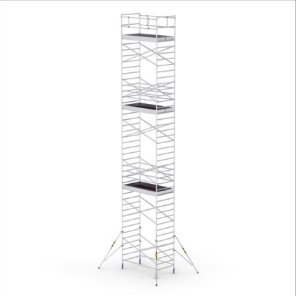 Schelă mobilă profesională din aluminiu ProTUBE L14