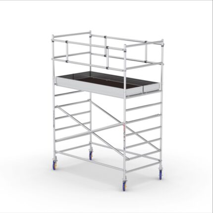 Schelă mobilă profesională din aluminiu-ProTUBE S4