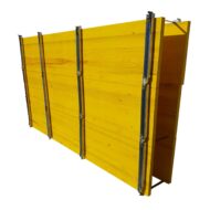 Cravate reglabile pentru stâlpi 15-45 set - imagine 3